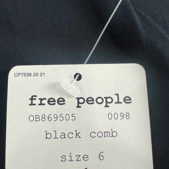 FREE PEOPLE Morning Light Poppy Dress Women's Size 6 - Picture 15 of 15